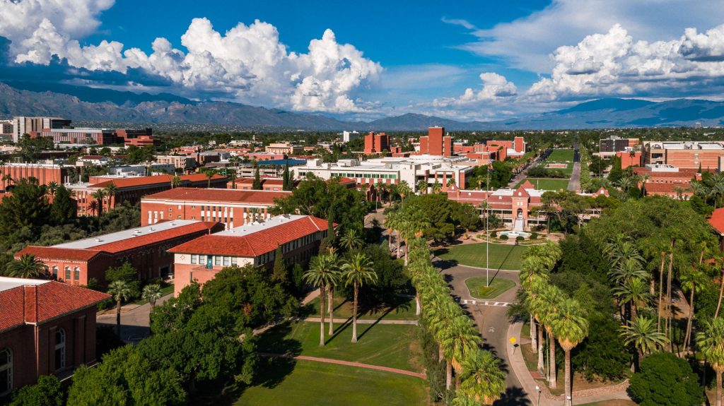 Arial view of Campus